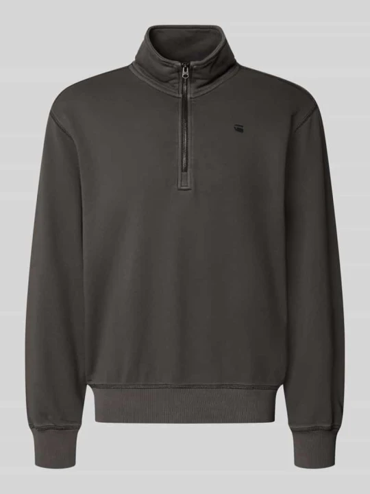 Zdjęcie produktu Bluza dresowa z czystej bawełny, krój regular fit G-Star Raw Czarny