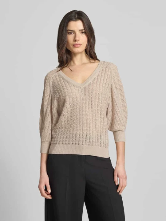 Zdjęcie produktu Bluza dresowa z mieszanki wiskozy o kroju relaxed fit model 'Rosalyn' Guess Beżowy