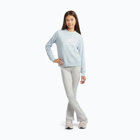 Zdjęcie produktu Bluza dziecięca New Balance FT Stacked Logo Crew oxford blue