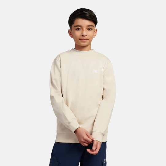 Zdjęcie produktu Bluza dziecięca New Balance LAKB0055TWF – beżowa