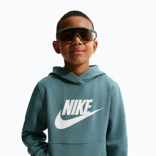 Zdjęcie produktu Bluza dziecięca Nike Club Fleece Hoodie mineral slate/white Niebieski