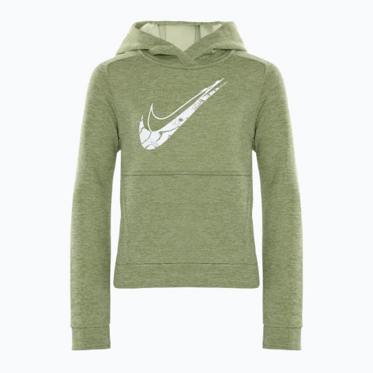 Zdjęcie produktu Bluza dziecięca Nike Multi Stain Repel Therma-FIT Hoodie oil green/olive aura/heather/white