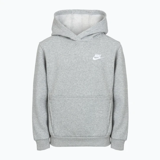 Zdjęcie produktu Bluza dziecięca Nike Sportswear Club Fleece dark grey heather / white