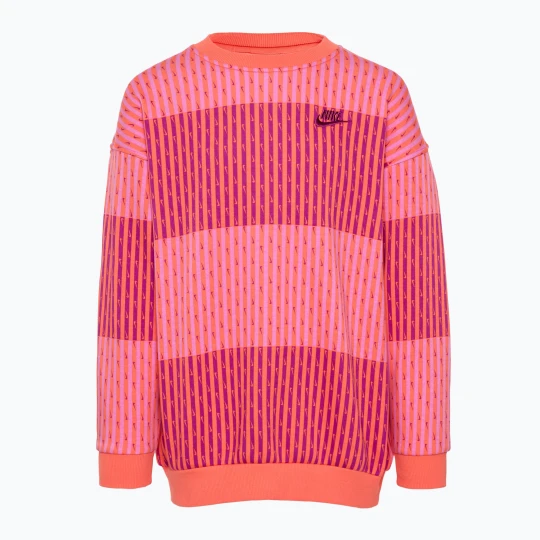 Zdjęcie produktu Bluza dziecięca Nike Sportswear Club Fleece light wild mango / light wild mango / hot fuchsia