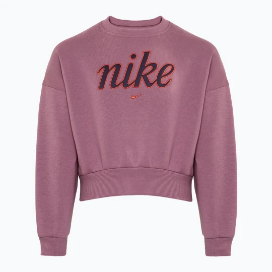 Zdjęcie produktu Bluza dziecięca Nike Sportswear Club Fleece plum dust/light wild mango Różowy