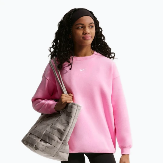 Zdjęcie produktu Bluza dziecięca Nike Sportswear Studio pink rise / white