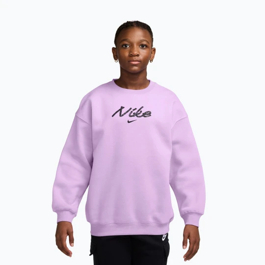 Zdjęcie produktu Bluza dziecięca Nike Sportswear Studio violet star