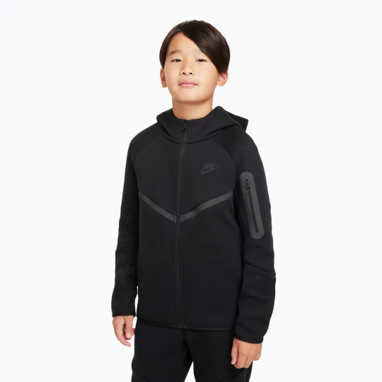 Zdjęcie produktu Bluza dziecięca Nike Sportswear Tech Fleece Full Zip black / black / black