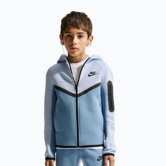 Zdjęcie produktu Bluza dziecięca Nike Sportswear Tech Fleece Full Zip hydrogen blue/work blue/black/black