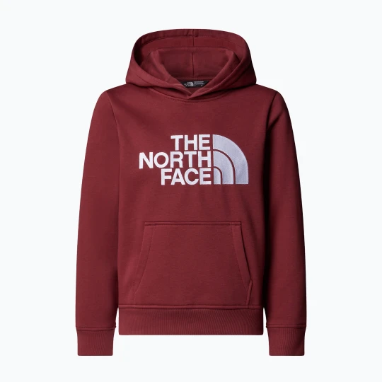 Zdjęcie produktu Bluza dziecięca The North Face Teen Drew Peak Pullover Hoodie sumac Bordowy