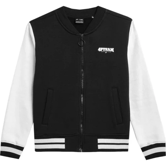 Zdjęcie produktu Bluza dziewczęca 4FJAW23TSWSF641 4F Czarny