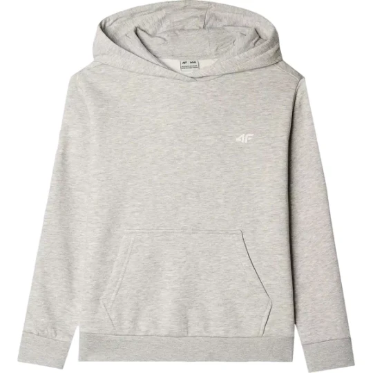 Zdjęcie produktu Bluza dziewczęca 4FJWMM00TSWSF1316 4F Szary