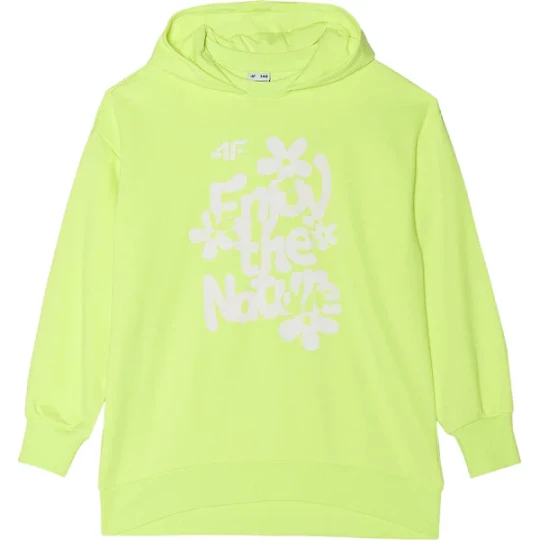 Zdjęcie produktu Bluza dziewczęca 4FJWSS24TSWSF0941 4F Żółty