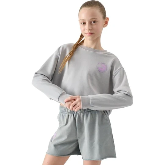 Zdjęcie produktu Bluza dziewczęca TSWSF1504 4F Szary