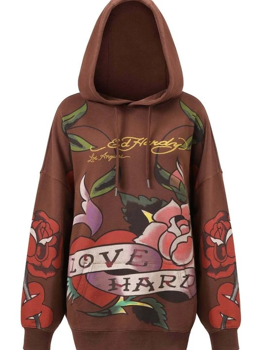 Zdjęcie produktu Bluza Ed Hardy brązowy