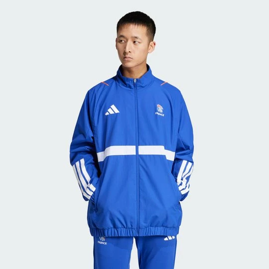 Zdjęcie produktu Bluza France Handball Presentation Adidas Semi Lucid Blue