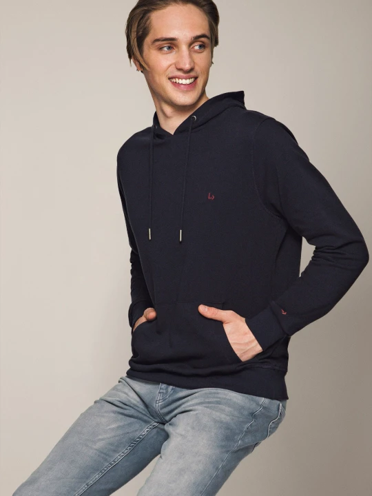 Zdjęcie produktu Bluza Granatowa z Kapturem Skyler Lancerto