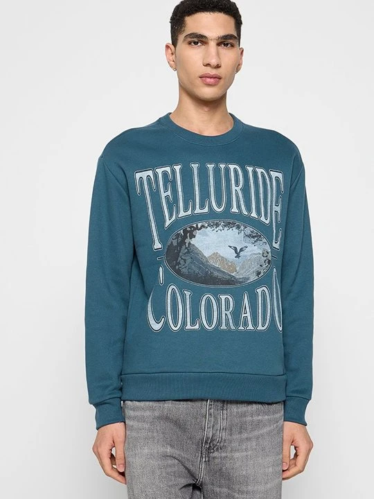 Zdjęcie produktu Bluza Hollister Co. turkusowy