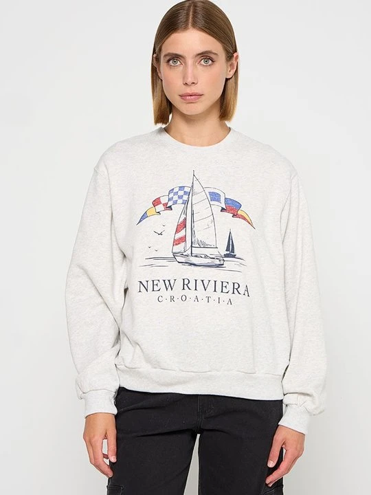 Zdjęcie produktu Bluza Hollister Co. mleczny