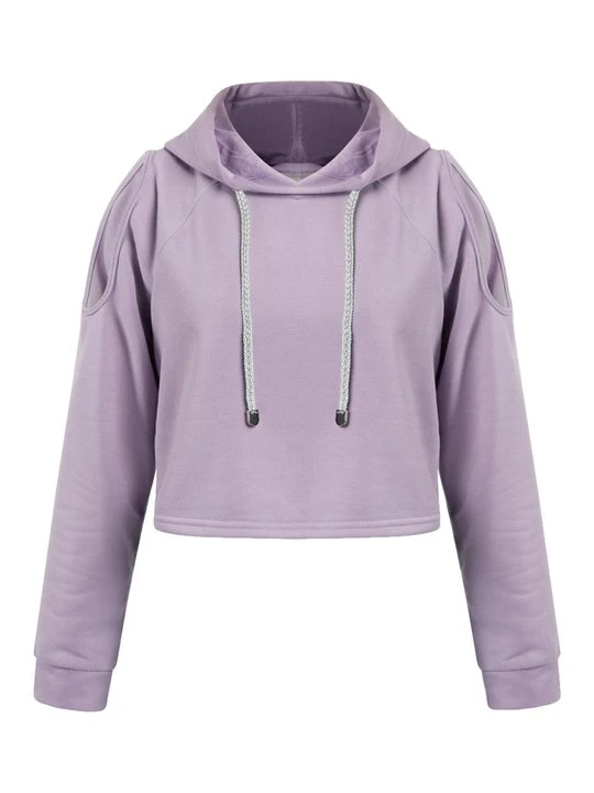 Zdjęcie produktu Bluza z kapturem IZIA fioletowy
