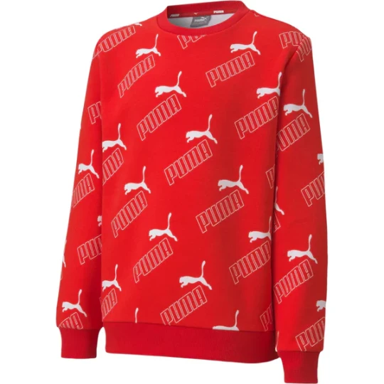 Zdjęcie produktu Bluza juniorska Amplified AOP Puma Czerwony