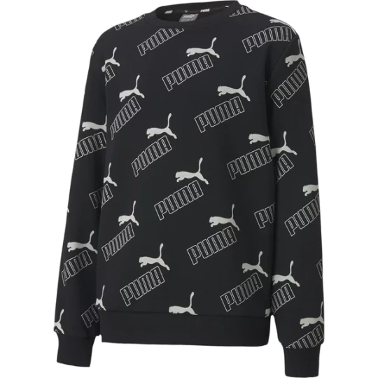 Zdjęcie produktu Bluza juniorska Amplified AOP Puma Czarny