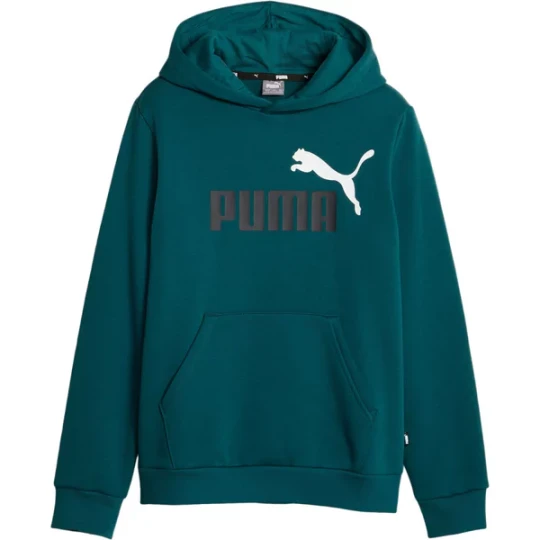 Zdjęcie produktu Bluza juniorska ESS+ 2 Col Big Logo Hoodie Puma Niebieski