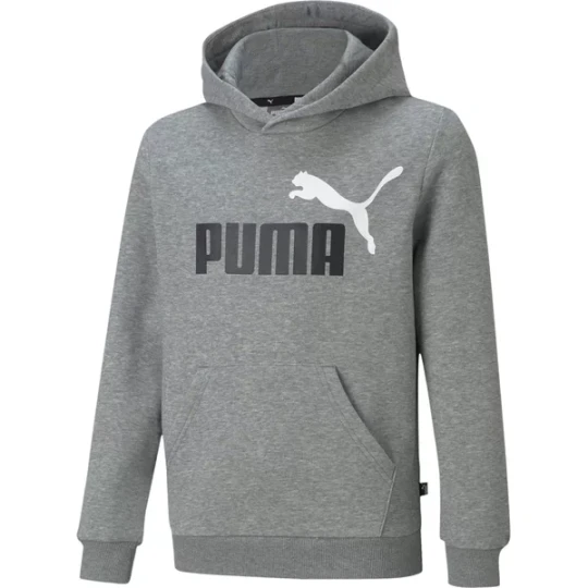 Zdjęcie produktu Bluza juniorska ESS+ 2 Col Big Logo Hoodie Puma Szary