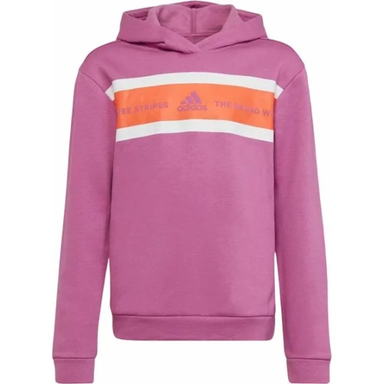 Zdjęcie produktu Bluza juniorska Essentials Brand Love Print Adidas Różowy