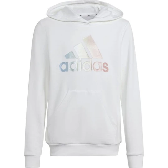 Zdjęcie produktu Bluza juniorska G ML Hoodie Adidas Biały