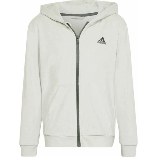 Zdjęcie produktu Bluza juniorska Lounge Velour Hoodie Adidas Zielony