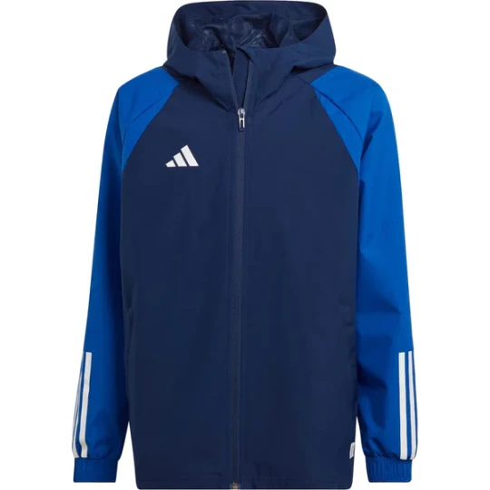 Zdjęcie produktu Bluza juniorska Tiro 23 Competition All-Weather Adidas granatowy