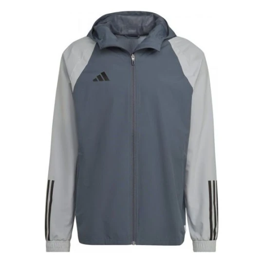 Zdjęcie produktu Bluza juniorska Tiro 23 Competition All-Weather Adidas Szary