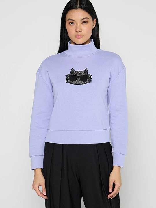 Zdjęcie produktu Bluza KARL LAGERFELD liliowy