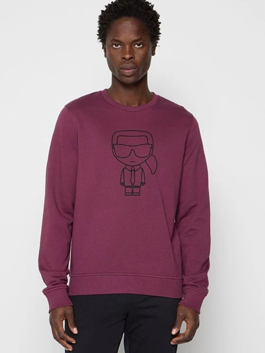 Zdjęcie produktu Bluza KARL LAGERFELD jagodowy