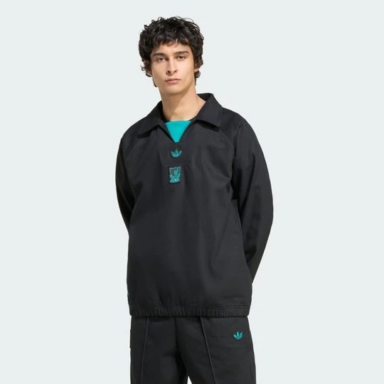 Zdjęcie produktu Bluza Liverpool FC Terrace Icons Drill Adidas czarny