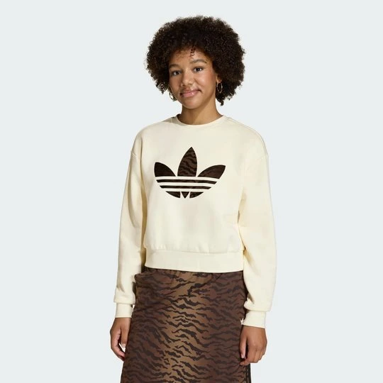 Zdjęcie produktu BLUZA LOOSE BOXY CREW Adidas Cream White