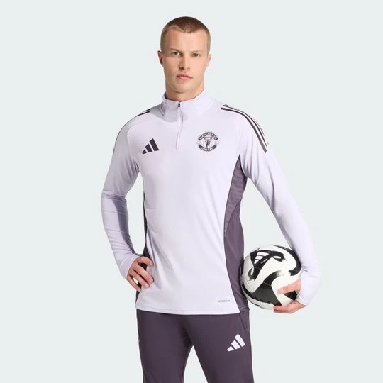 Zdjęcie produktu Bluza Manchester United Tiro 25 Competition Training Adidas fioletowy
