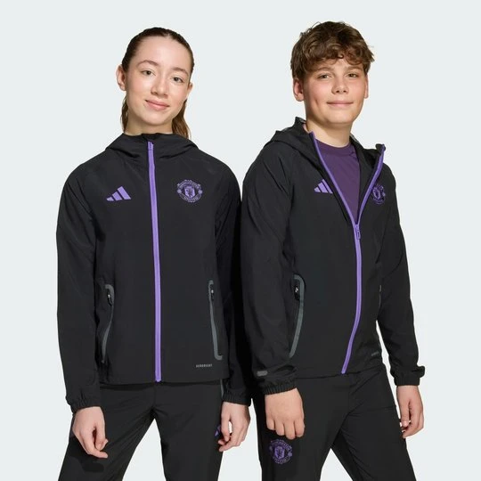 Zdjęcie produktu Bluza Manchester United Tiro 25 Competition Vis Tech Travel Adidas