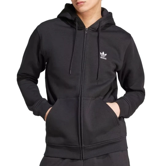 Zdjęcie produktu Bluza męska adidas Originals Trefoil Essentials Full-Zip IW5791 - czarna