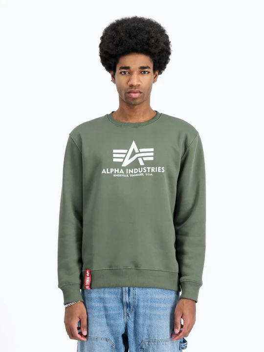 Zdjęcie produktu Bluza męska Alpha Industries Basic dark olive Zielony