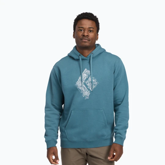 Zdjęcie produktu Bluza męska Black Diamond Engineered Diamond Po Hoody creek blue