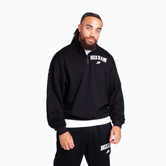 Zdjęcie produktu Bluza męska BOXRAW East Street 1/4 Zip black