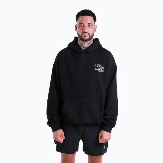 Zdjęcie produktu Bluza męska BOXRAW Hook Right Goodnight Oversized Hoodie black