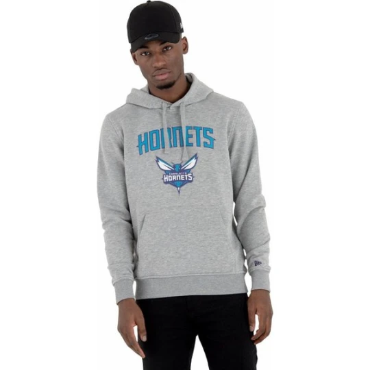 Zdjęcie produktu Bluza męska Charlotte Hornets Team Logo New Era Szary