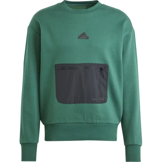 Zdjęcie produktu Bluza męska City Escape Fleece Adidas Zielony