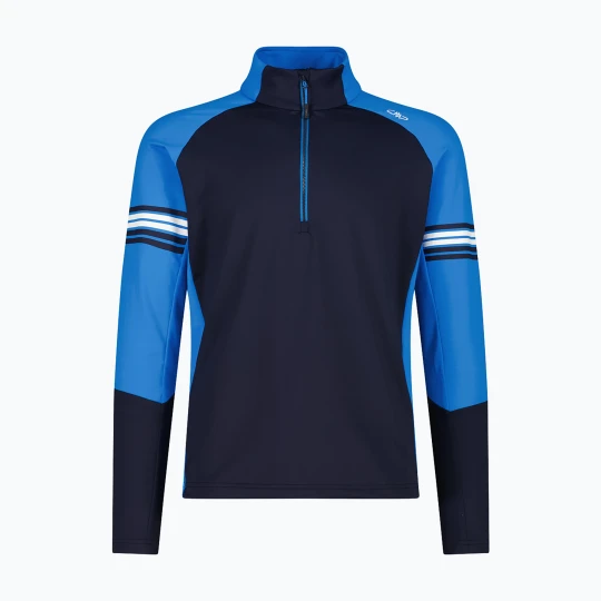 Zdjęcie produktu Bluza męska CMP 35L0427 Sweat black/blue/winter sun Granatowy