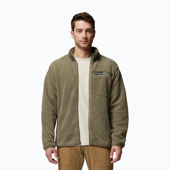 Zdjęcie produktu Bluza męska Columbia Rugged Ridge High Pile Full Zip stone green