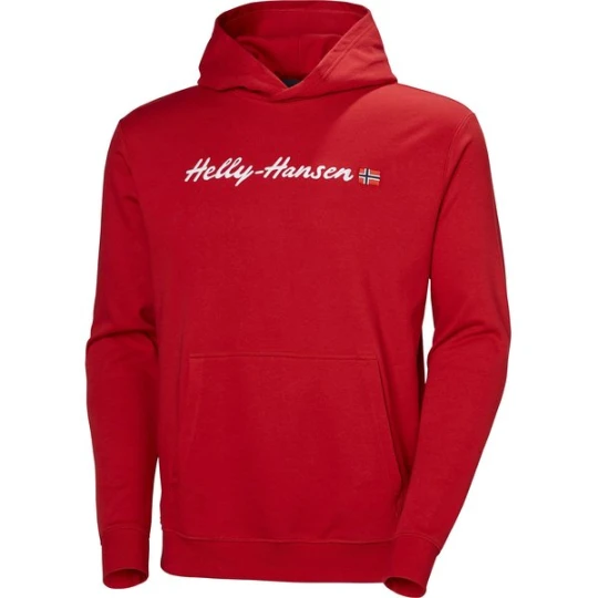 Zdjęcie produktu Bluza męska Core Graphic Sweat Hoodie Helly Hansen Czerwony