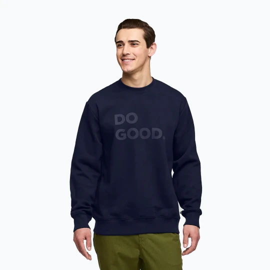 Zdjęcie produktu Bluza męska Cotopaxi Do Good Crew Sweatshirt maritime Granatowy